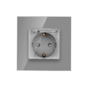 پریز برق درپوش دار