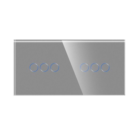 کلید لمسی 6 پل هوشمند (3g+3g)