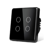 کلید لمسی هوشمند چهار پل wollcano