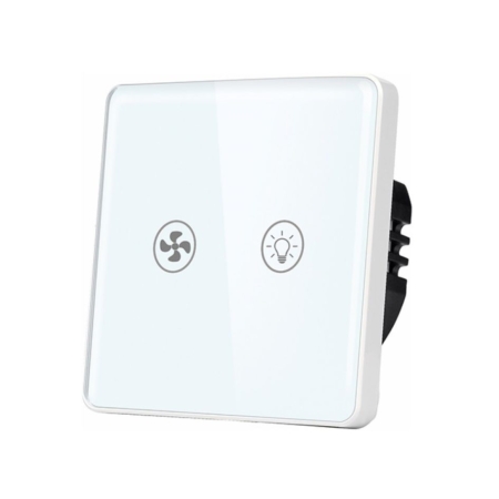 کلید لمسی فن و روشنایی هوشمند wollcano